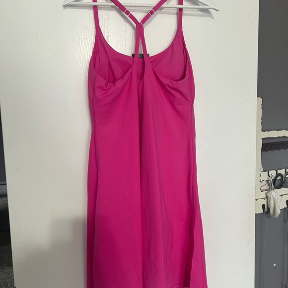 Halara Vibrant Pink Dress Longer Length - Picture 2 of 9